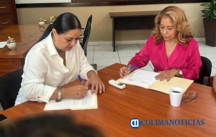 Trabajo Colima y Colegio de Peritos ratifican convenio