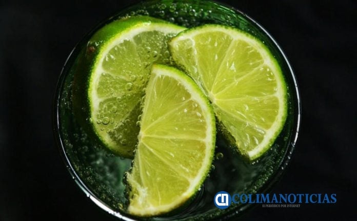 agua mineral limon