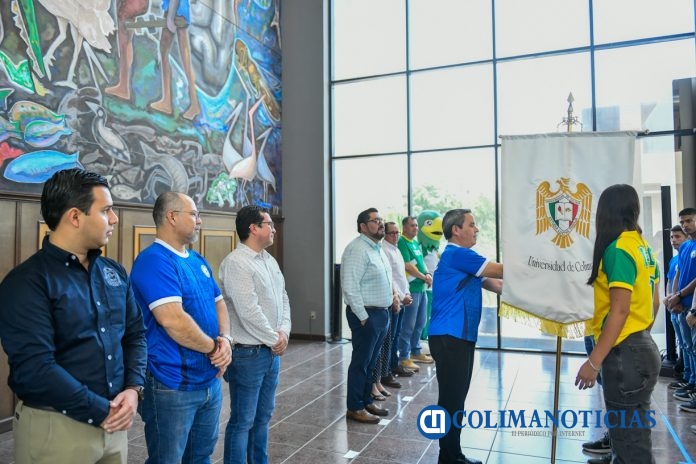 Abanderan delegación UdeC que irá a campeonatos nacionales 2025_a