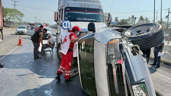 Accidente Carretera- Volcadura