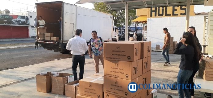 Arribaron a Colima las boletas y material del Proceso Electoral Extraordinario (3)