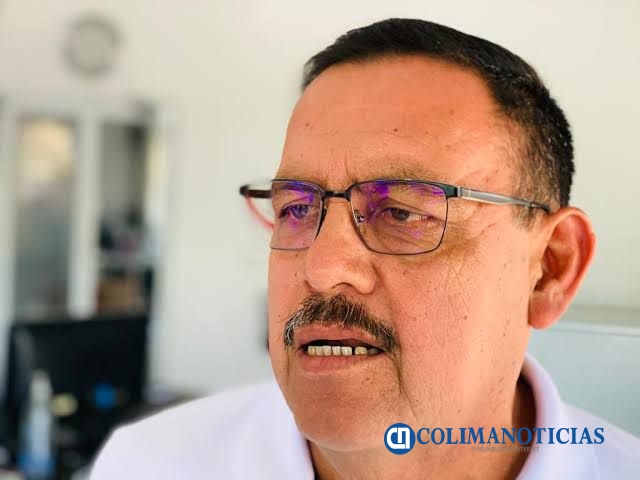 Carlos Íñiguez Walle, dirigente de los tablajeros en Tecomán