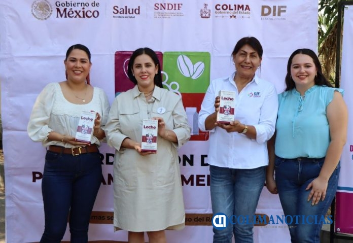 DIF Estatal entrega 7 mil 500 litros de leche para más de 4 mil estudiantes del municipio de Colima (3)
