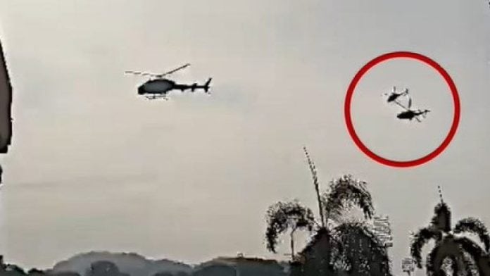 Dos helicópteros se estrellaron en Finlandia
