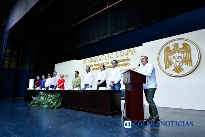 Inaugura rector 33 Semana de Enfermería