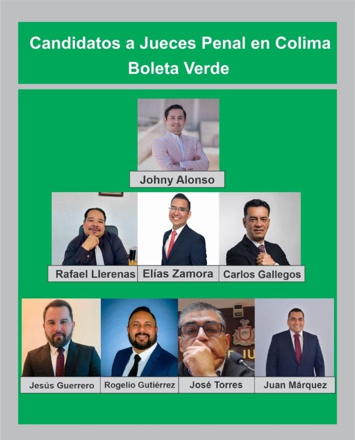 Jueces penales en Colima