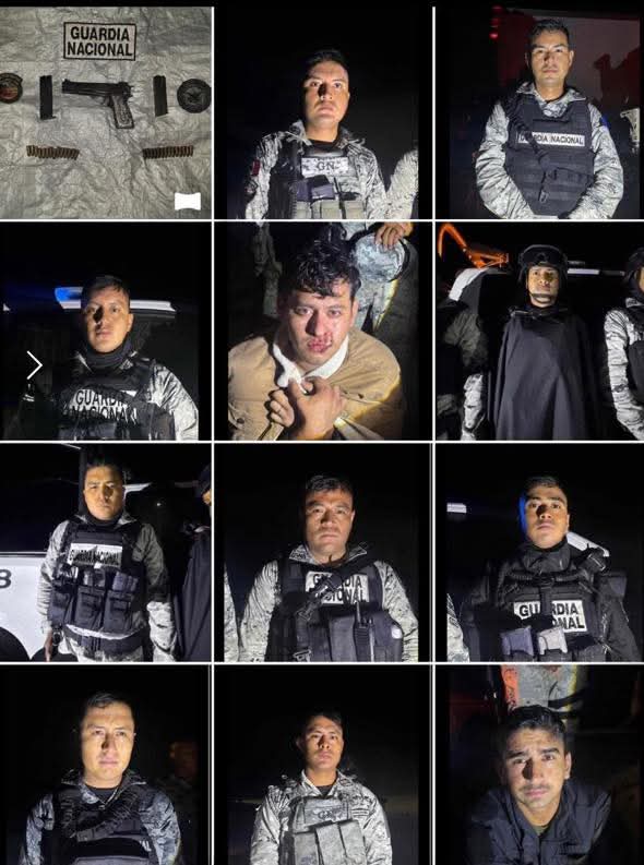 Por huachicoleo 11 elementos de la Guardia Nacional son detenidos en Guanajuato