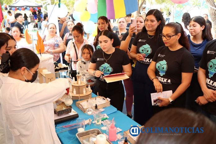 Realizan feria de saberes Eureka 2025, en el Bachillerato 35