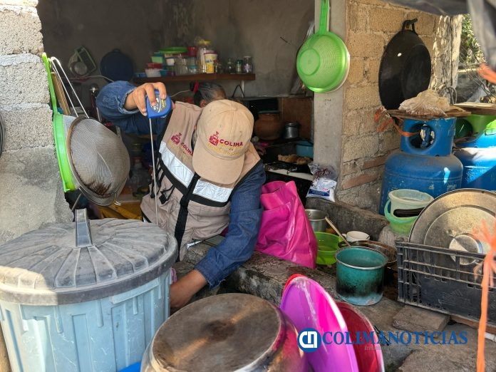 Salud Colima prosigue control larvario