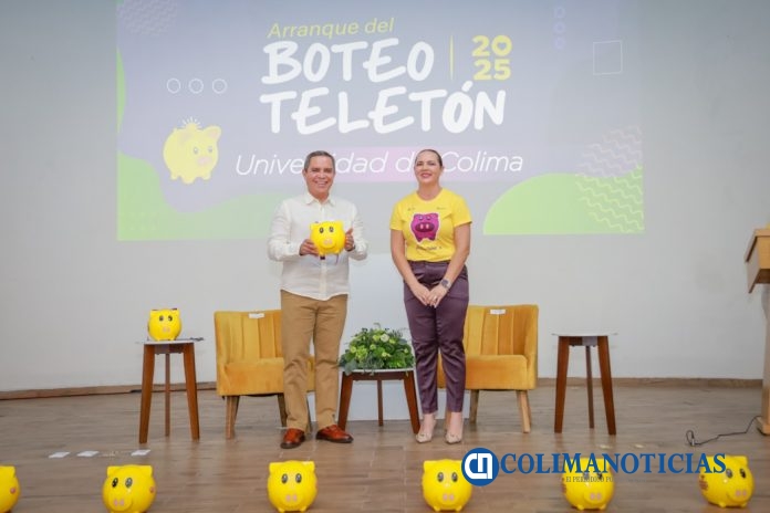 Arranca en la UdeC boteo Teletón_b