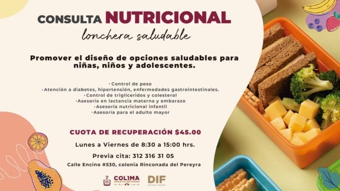 Consultas nutricionales para diseñar una lonchera saludable