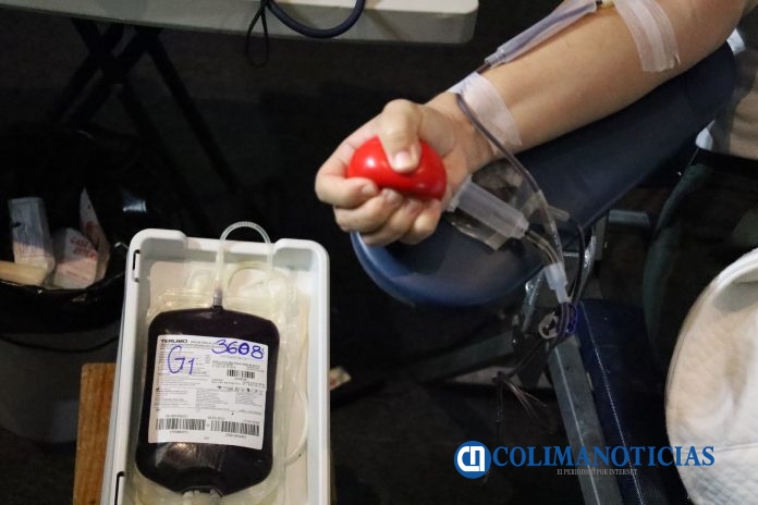 Destaca Salud Colima beneficios de ser donante de sangre