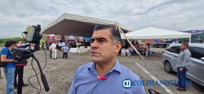 El presidente municipal de Colima, Riult Rivera Gutiérrez