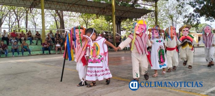 En preescolares de Coquimatlán promueven la tradición en la Semana de la Educación Artística