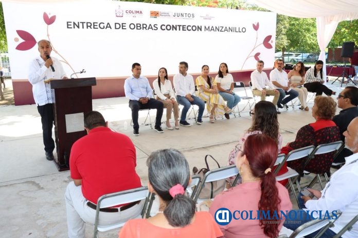 Entregan Educación y Contecon obras de mejora en 13 escuelas de Manzanillo