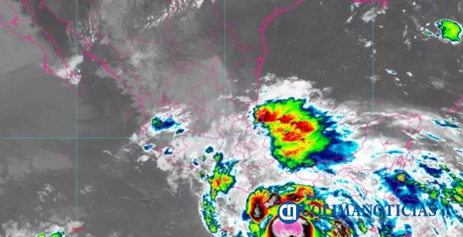 Erick se intensificó a huracán categoría 1 en la escala Saffir-Simpson
