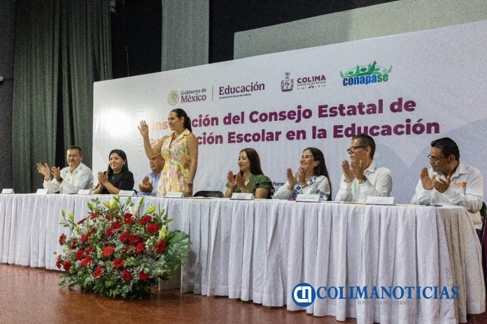 Gobernadora de Colima instaló el Consejo Estatal de Participación Escolar en la Educación (2)