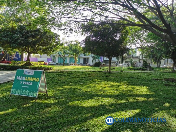 Gobierno de Riult Rivera renueva camellones y jardines de la zona norte de Colima