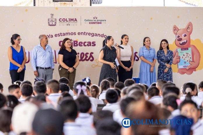Indira Vizcaíno inició la entrega 2025 de ColiBecas
