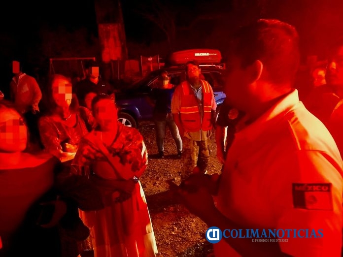 Localizan a un adulto mayor extraviado en La laguna La Maria en Comala (3)