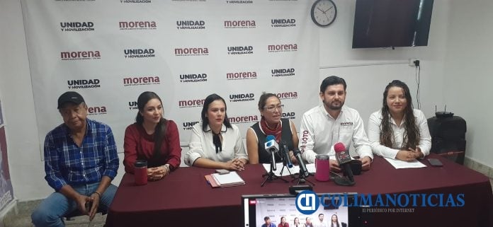 Rueda de prensa Morena Colima