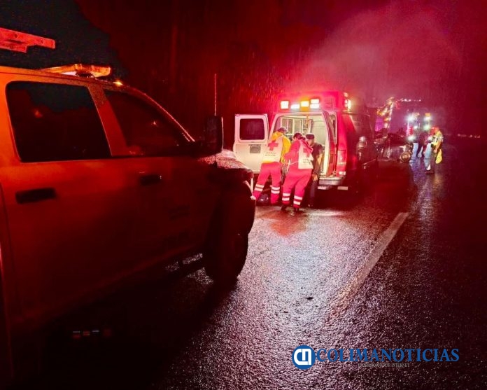Un muerto y dos lesionados durante un fuerte accidente sobre la carretera junto a la Zona Militar