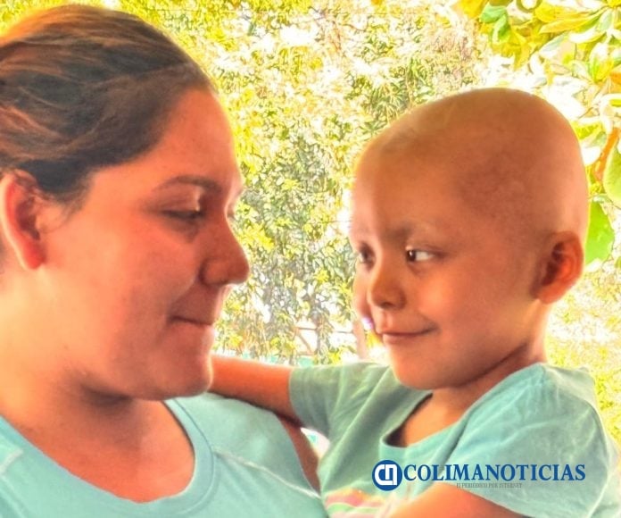 Yamilet, una niña diagnosticada con cáncer