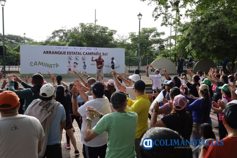 Gobiernos de México y Colima ponen en marcha la estrategia ‘3×1=3 por mi salud’ en la entidad