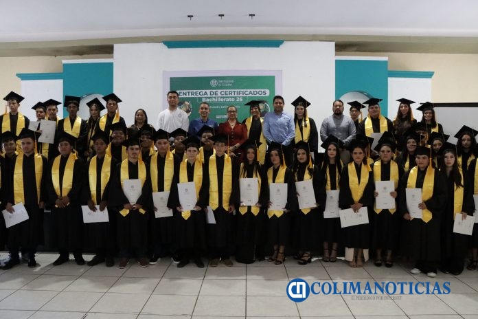 Bachillerato 26 de Ixtlahuacán entrega 50 certificados_c