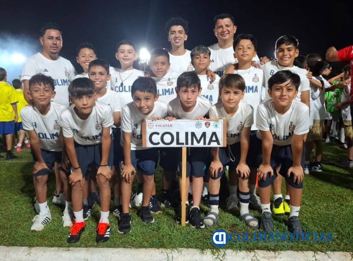 Colima sigue fuerte en el Campeonato Nacional de Futbol Sub 10