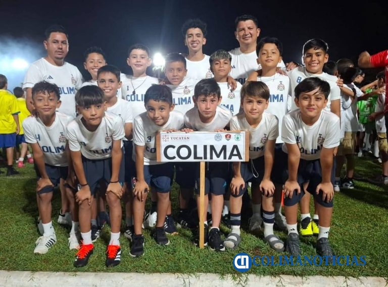 Colima sigue fuerte en el Campeonato Nacional de Futbol Sub 10