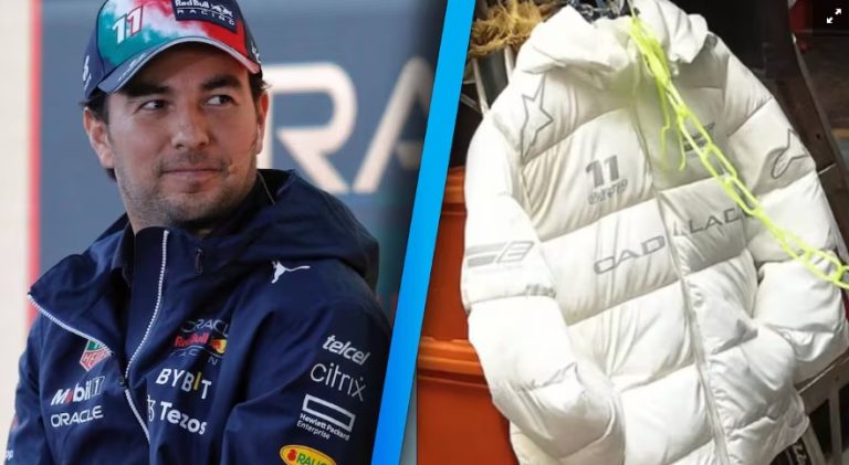 Aunque aún no se ha confirmado que el Checo Pérez haya firmado con Cadillac, los comerciantes de Tepito ya tienen la mercancía “oficial”