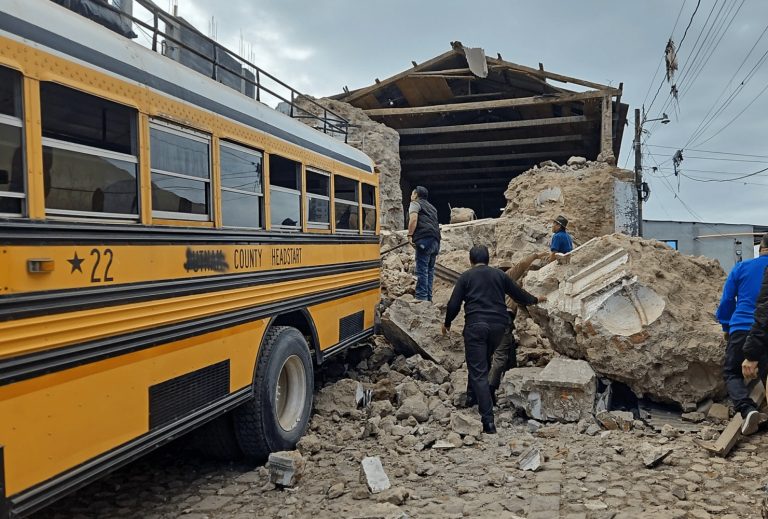 Cuatro personas fallecen como consecuencia de los recientes sismos en Guatemala