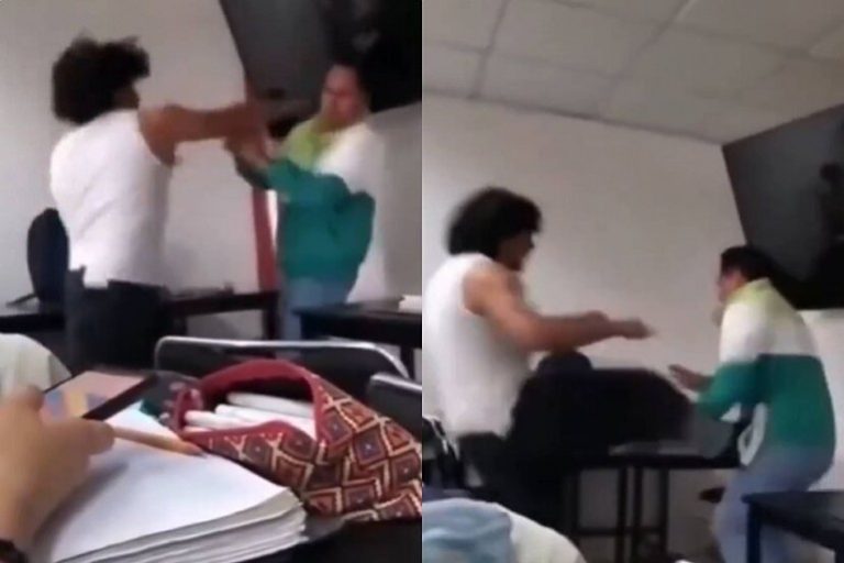 Estudiante agrede a maestro en la Universidad Politécnica de Tulancingo| Video