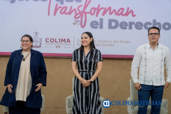 Gobernadora de Colima encabeza Foro ‘Mujeres que Transforman el Derecho’