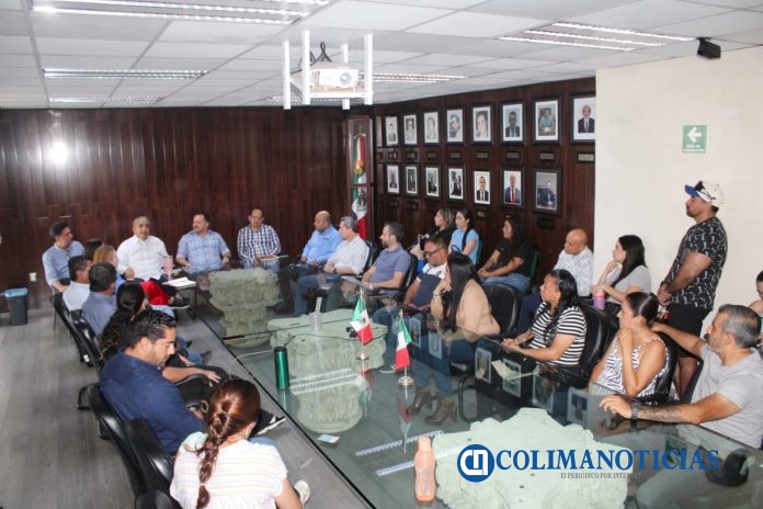 Gobierno del Estado de Colima impulsa coordinación con Sector Comercio ante obras en Tercer Anillo