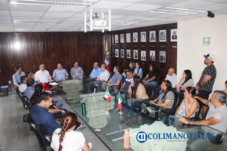 Gobierno del Estado de Colima impulsa coordinación con Sector Comercio ante obras en Tercer Anillo