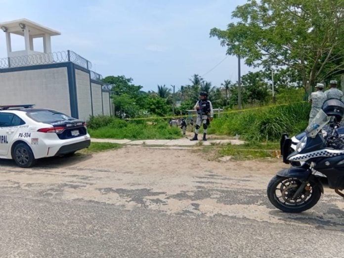 Hallan restos humanos cerca de base de la Guardia Nacional en Coatzacoalcos, Veracruz