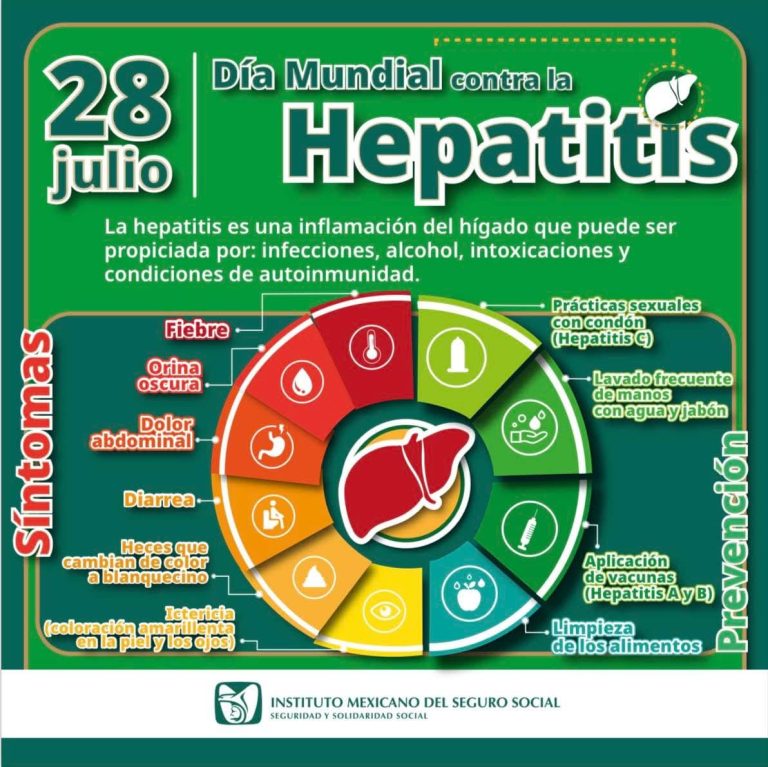 IMSS Colima refuerza acciones para prevenir y detectar oportunamente la hepatitis