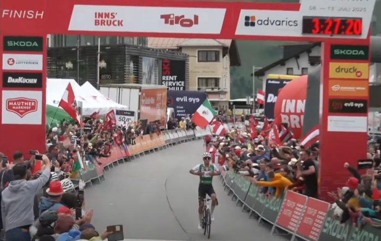 Isaac del Toro sumó su tercera victoria consecutiva en el Tour de Austria