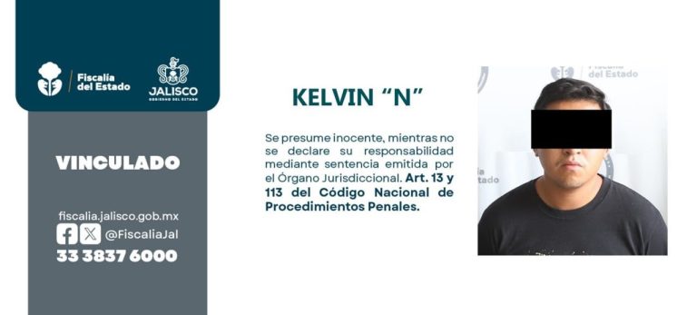 Kelvin “N”, presunto feminicida de Karla, es vinculado a proceso