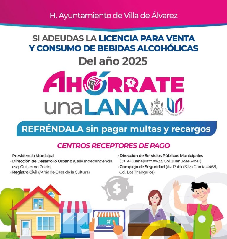 Puedes refrendar en VdeA la licencia ‎de bebidas alcohólicas sin multas