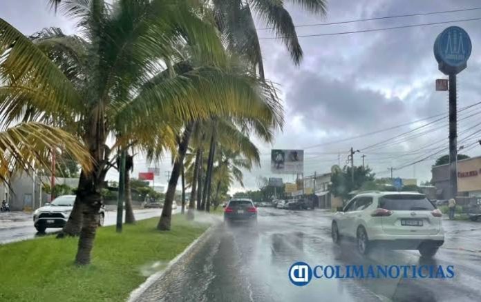 Lluvias en Colima