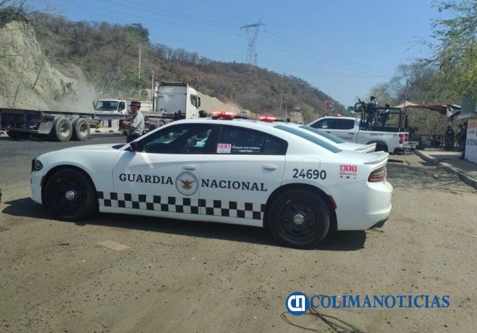 Operativo de seguridad en carreteras Colima