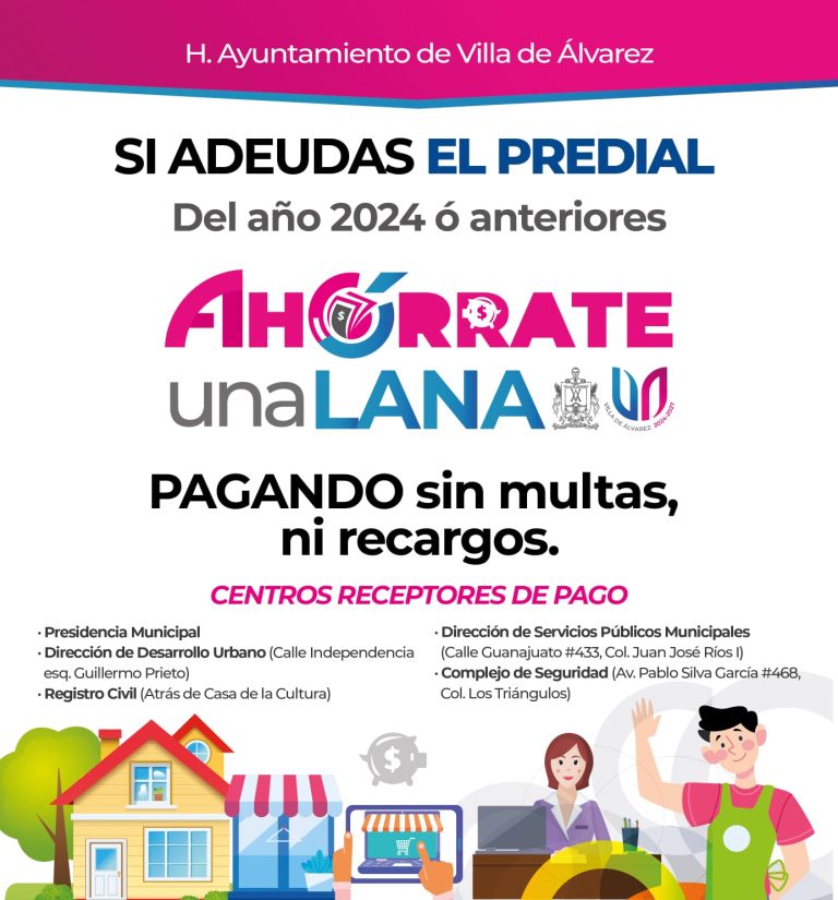 Ya puedes pagar sin multas ‎ni recargos el Predial en VdeA