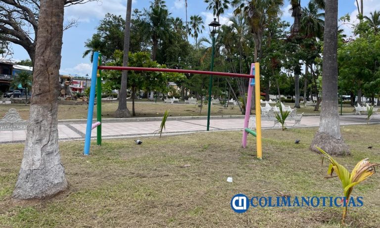 Se “vuelan” los columpios del Jardín Nuñez