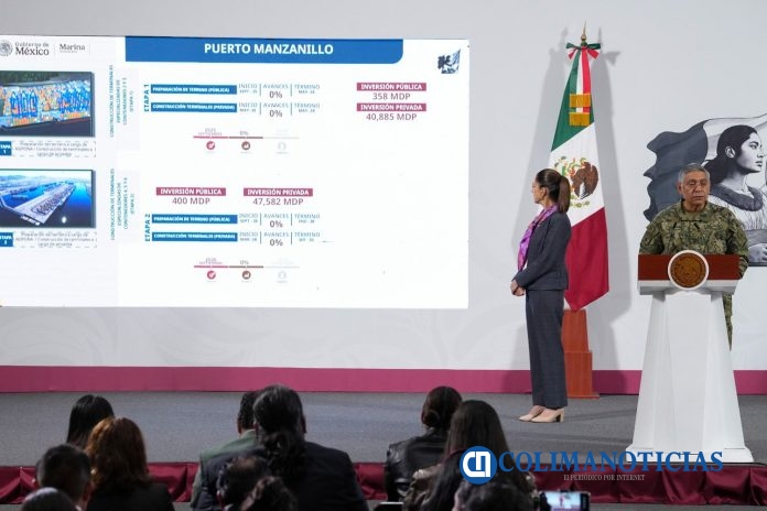 Tendrá 5 Terminales Especializadas el Nuevo Puerto de Manzanillo