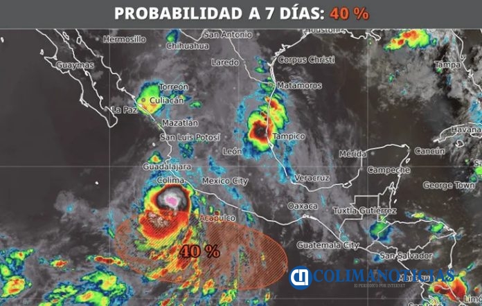 Tras el Huracán “Flossie” se forma “Gil” nuevo Ciclón Tropical
