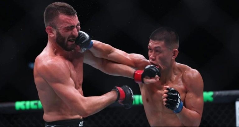 Mohammad Yahya, peleador de UFC termina con el rostro desfigurado en pleno combate