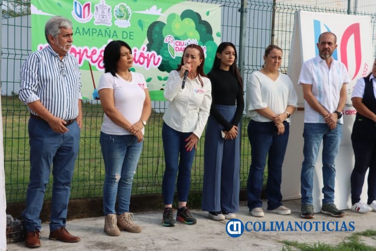 ‎Encabeza Tey jornada ‎de reforestación en VdeA
